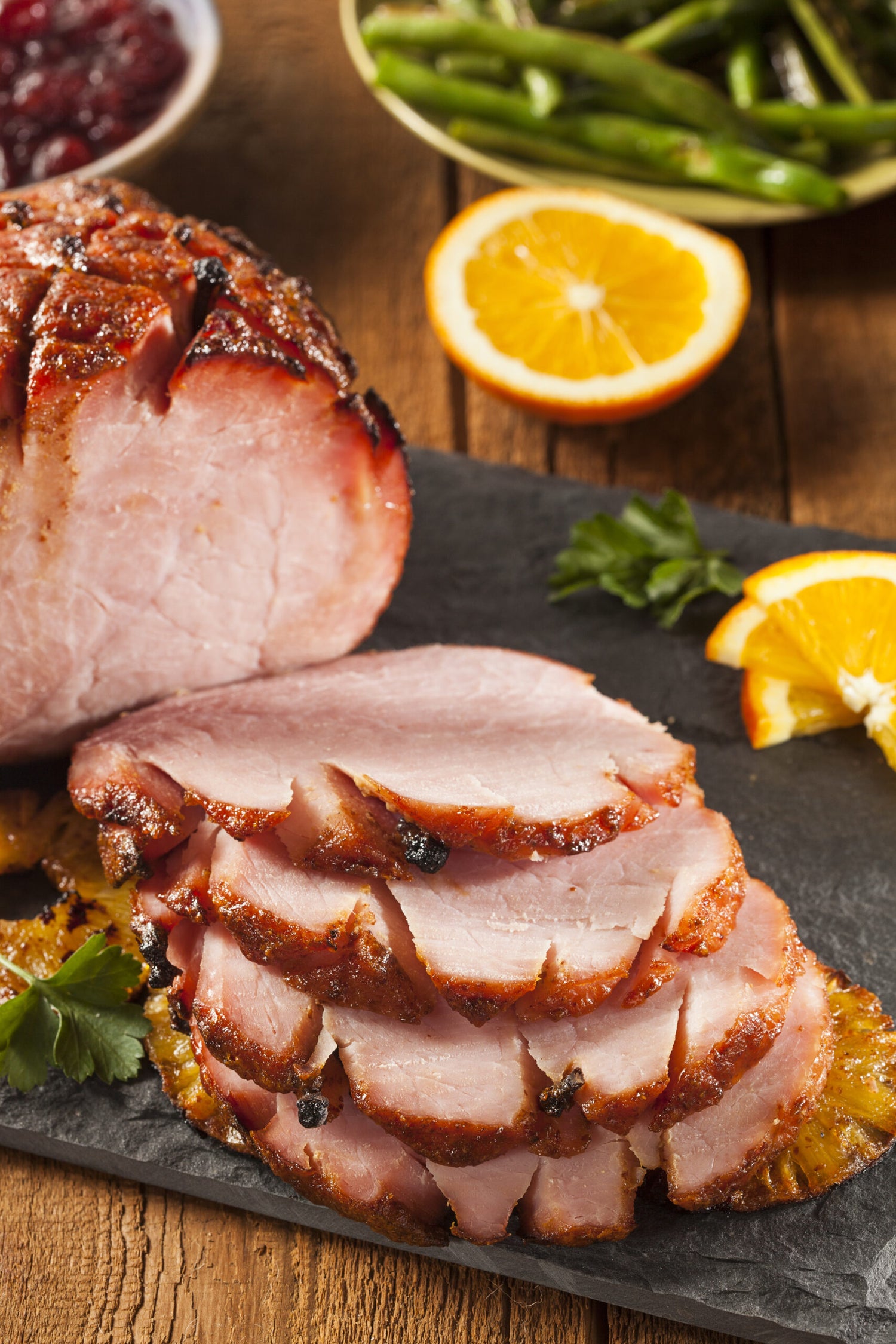 Balsamic & Mustard Glazed Ham