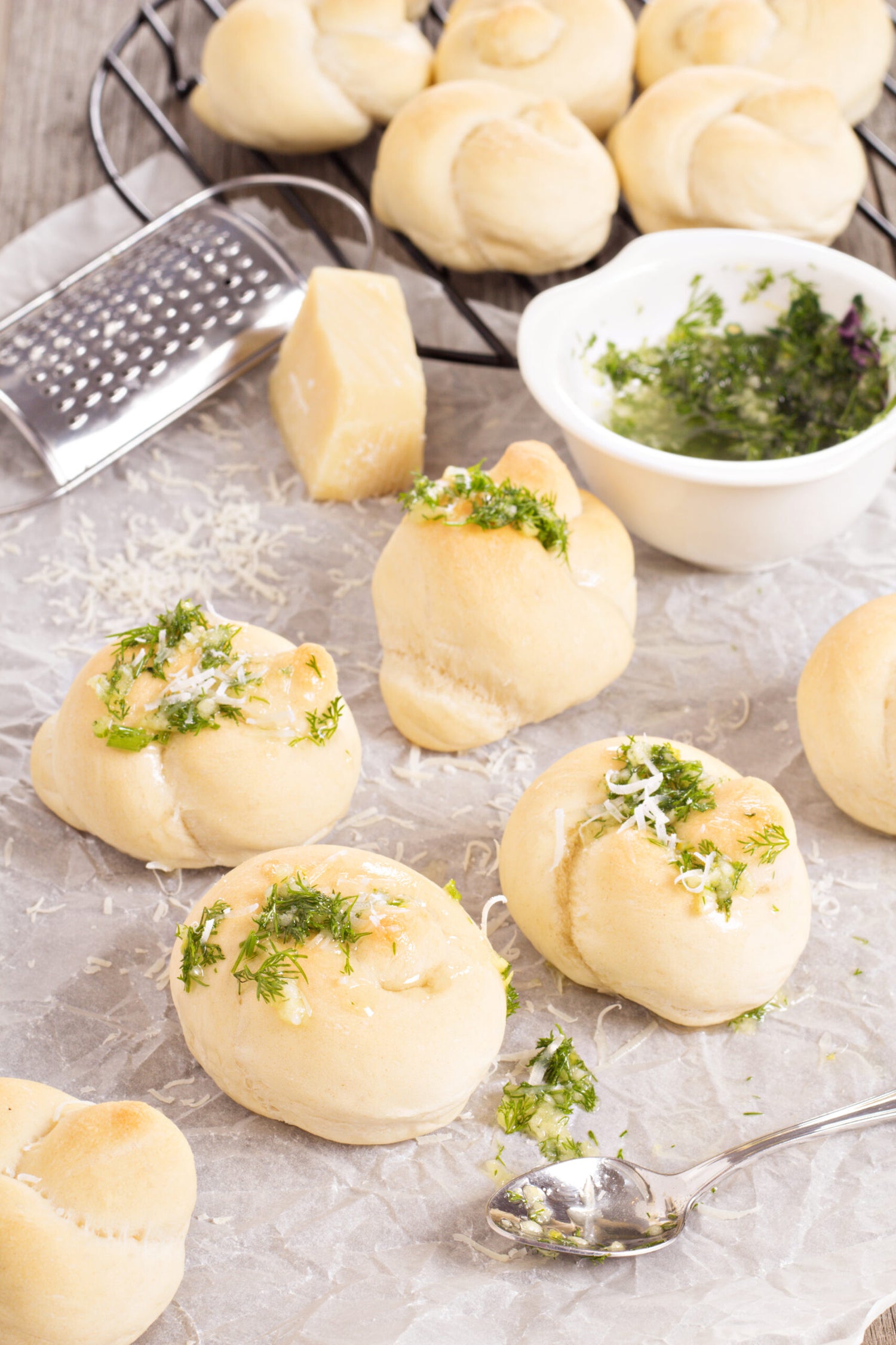 Olive Oil Garlic Knots