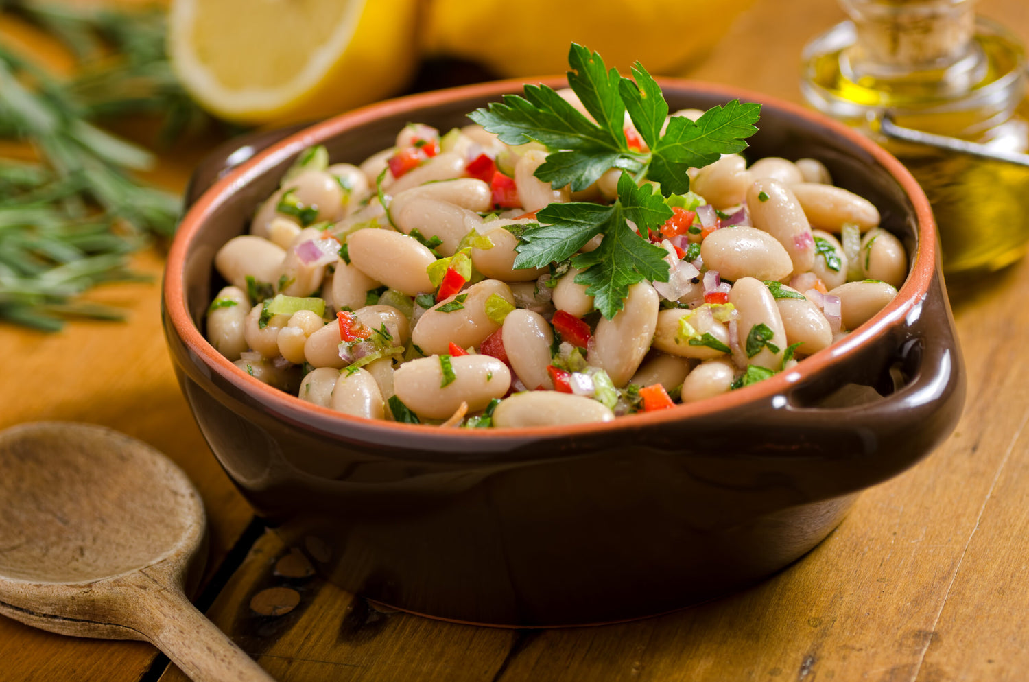 Parmesan White Bean Salad