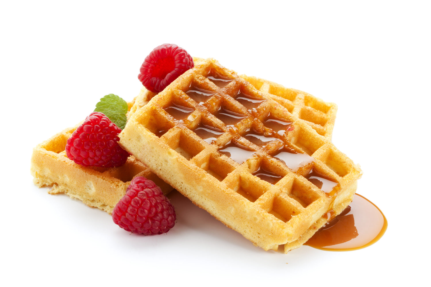 Vanilla Amaretto Olive Oil Waffles