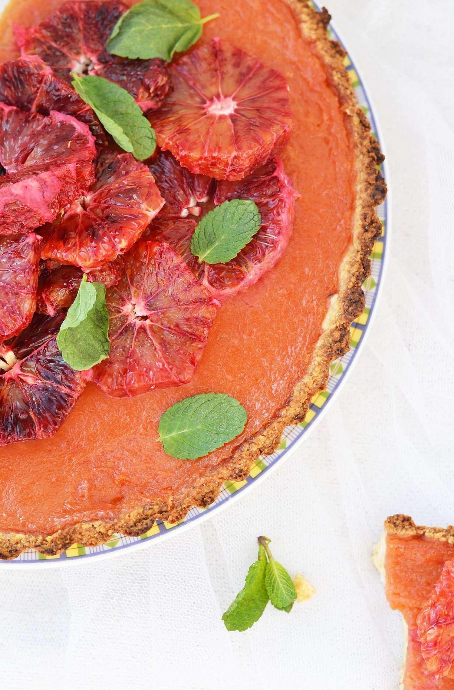 Blood Orange Tart