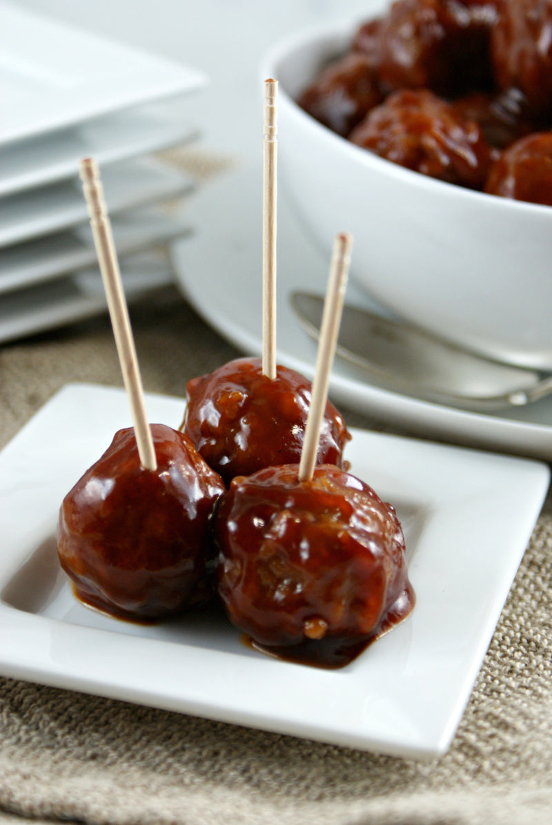 Sweet and Spicy Cocktail Meatballs