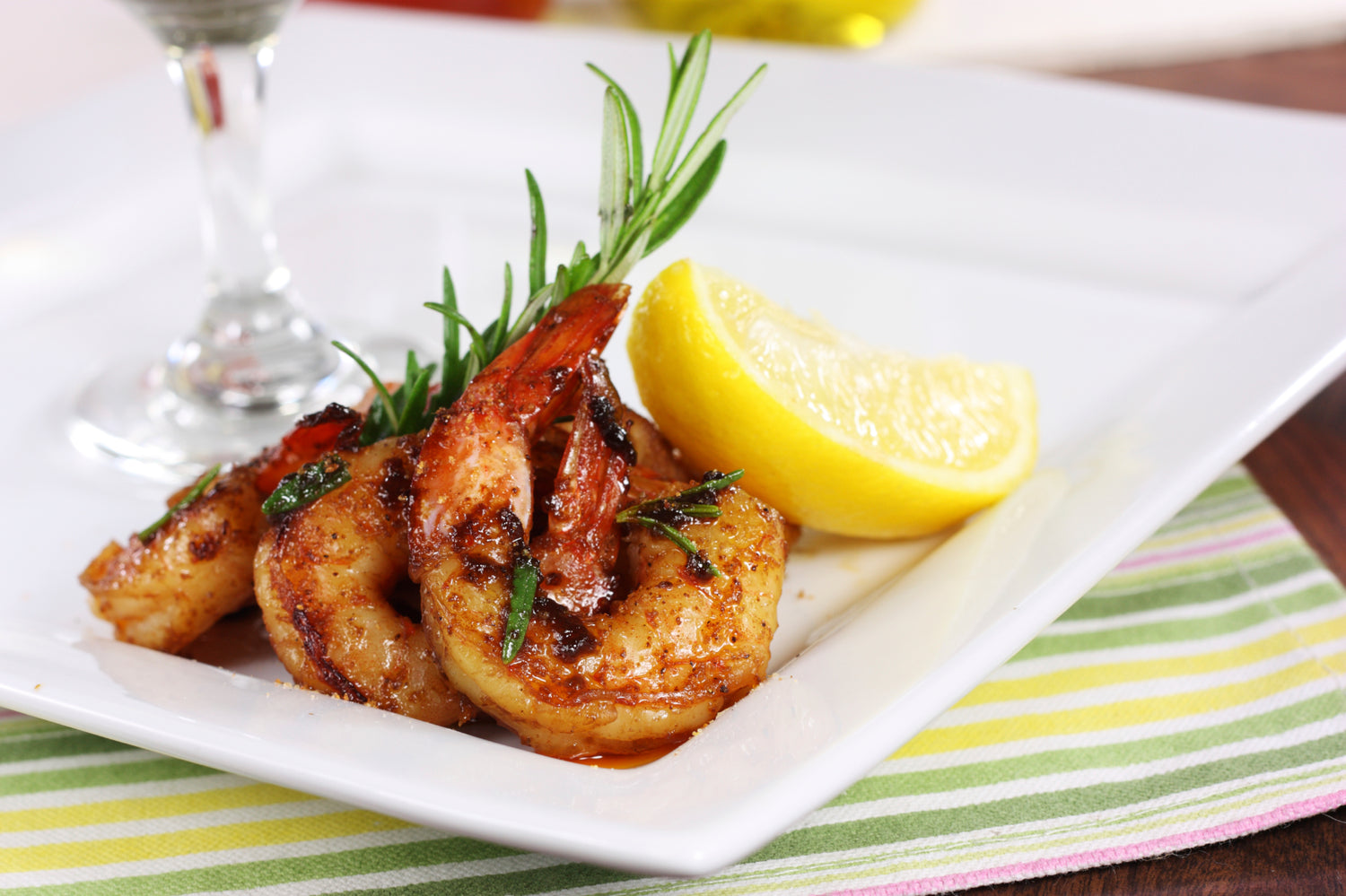 Grilled Shrimp with Lemon Aioli