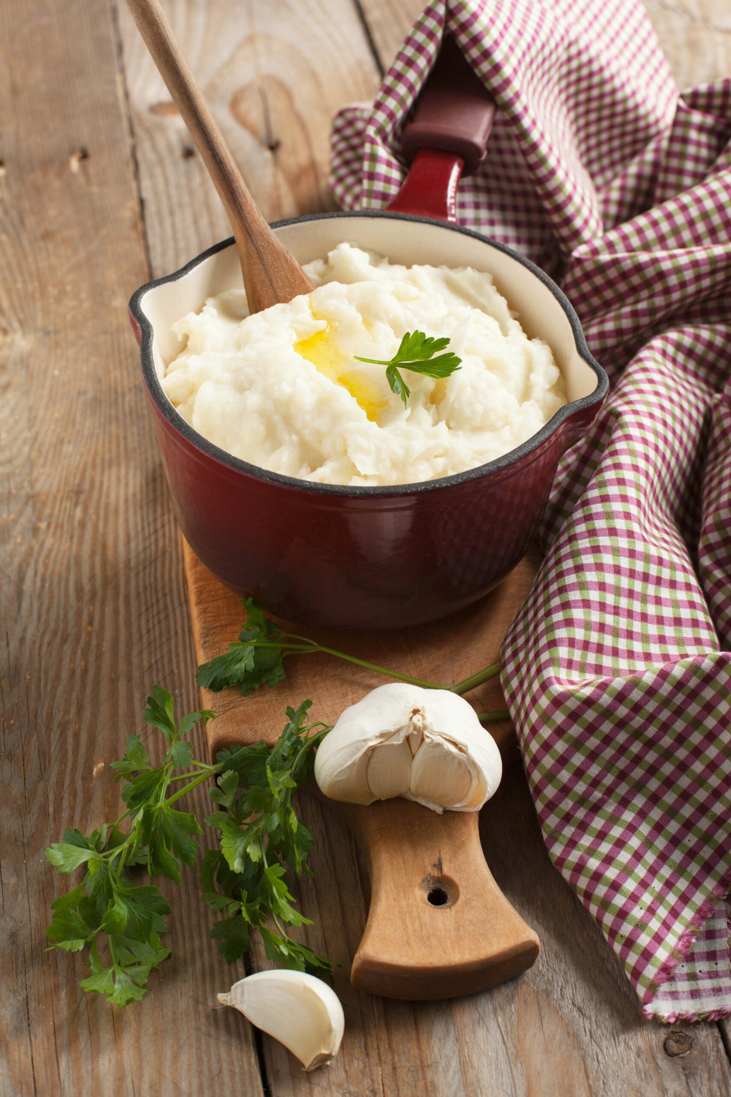 Mashed  Potatoes with Manchego Cheese