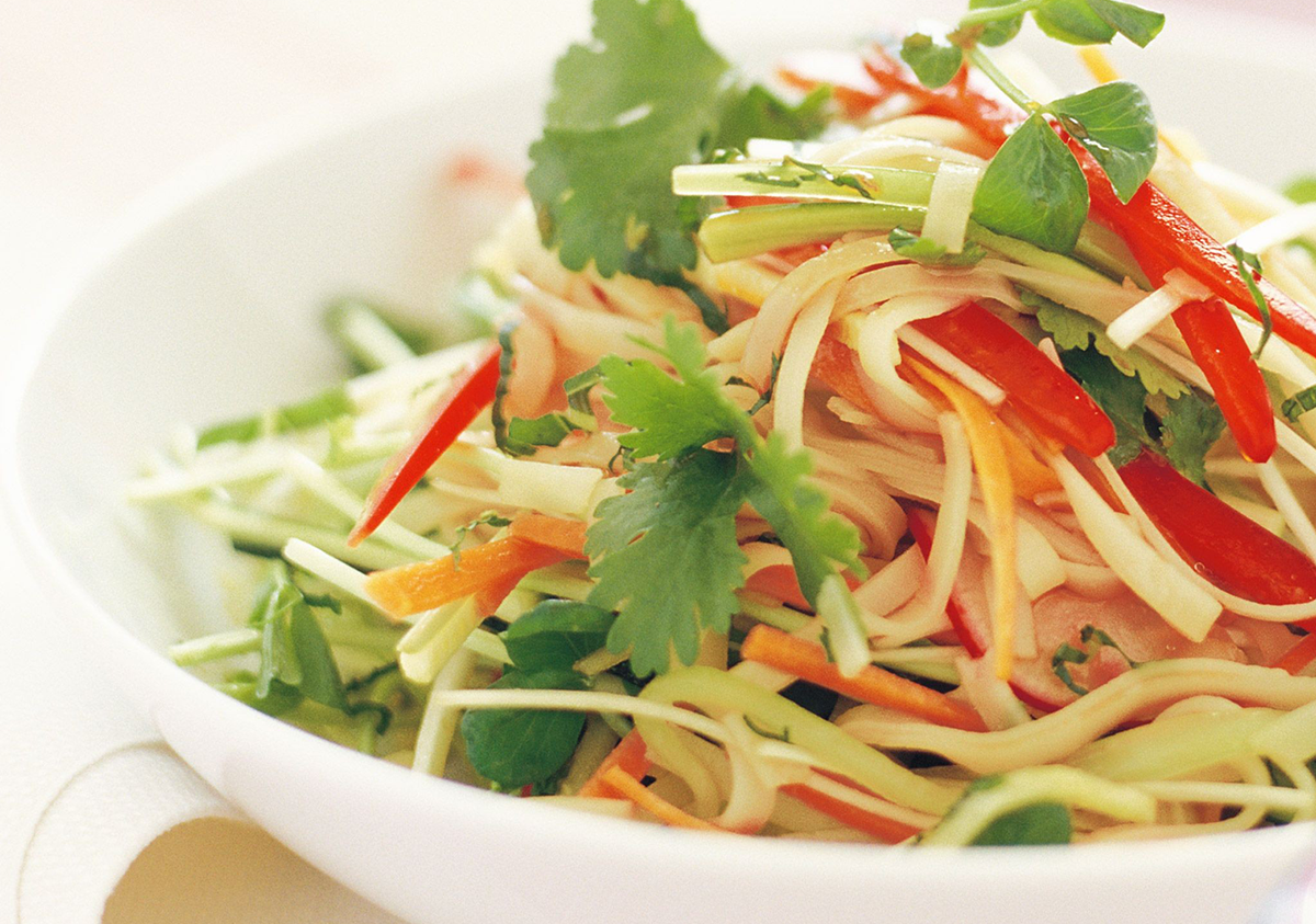 Spicy Cold Noodle Salad