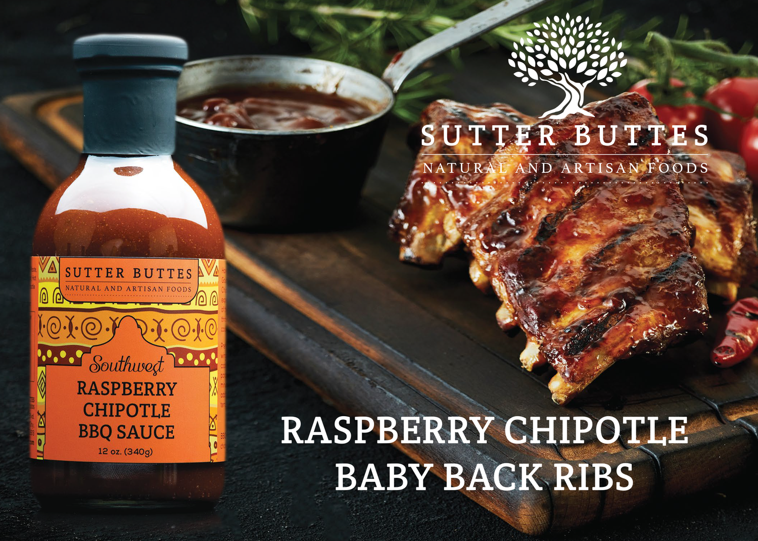 Raspberry Chipotle BBQ Baby Back Ribs