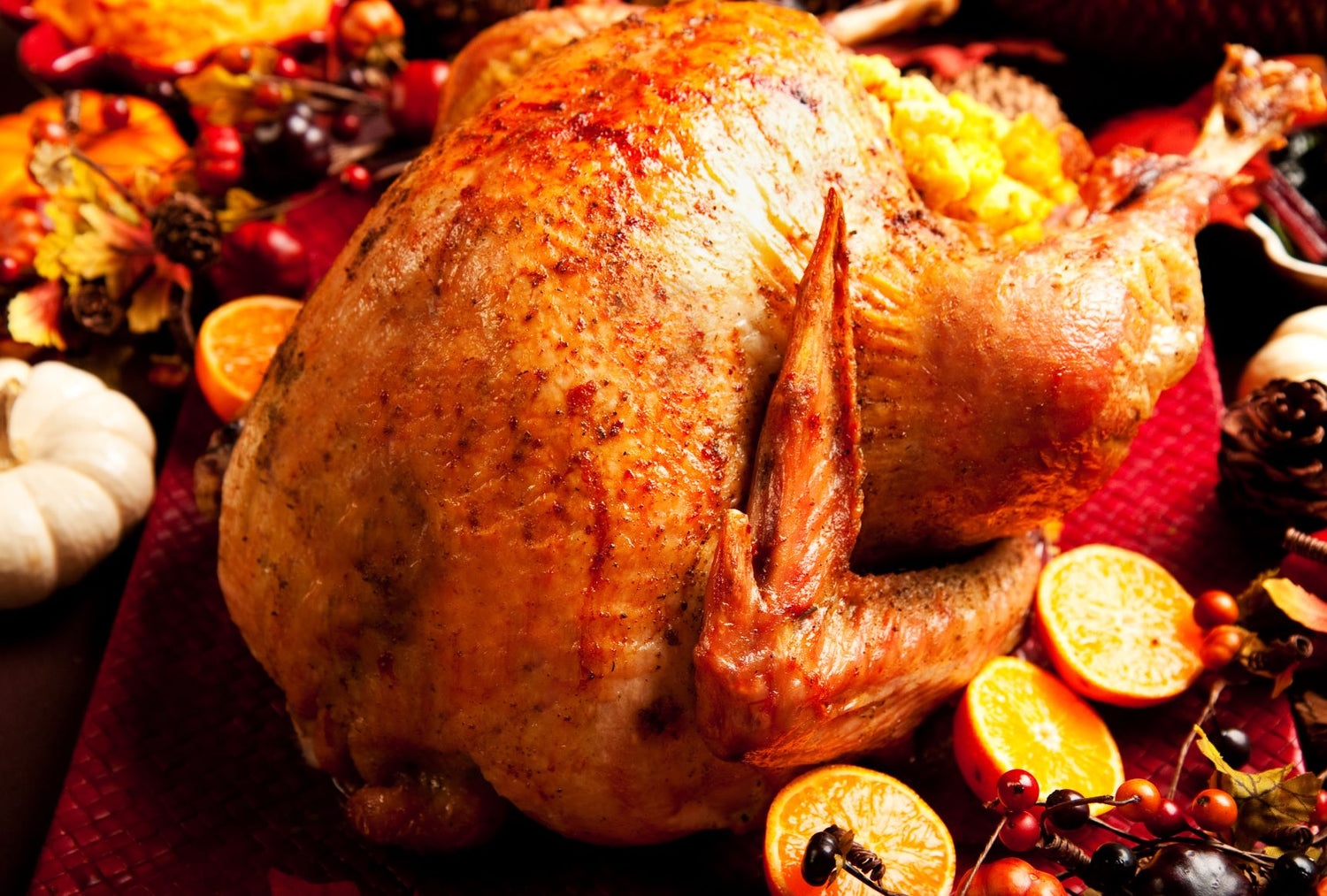 Brined & Oven Roasted Turkey