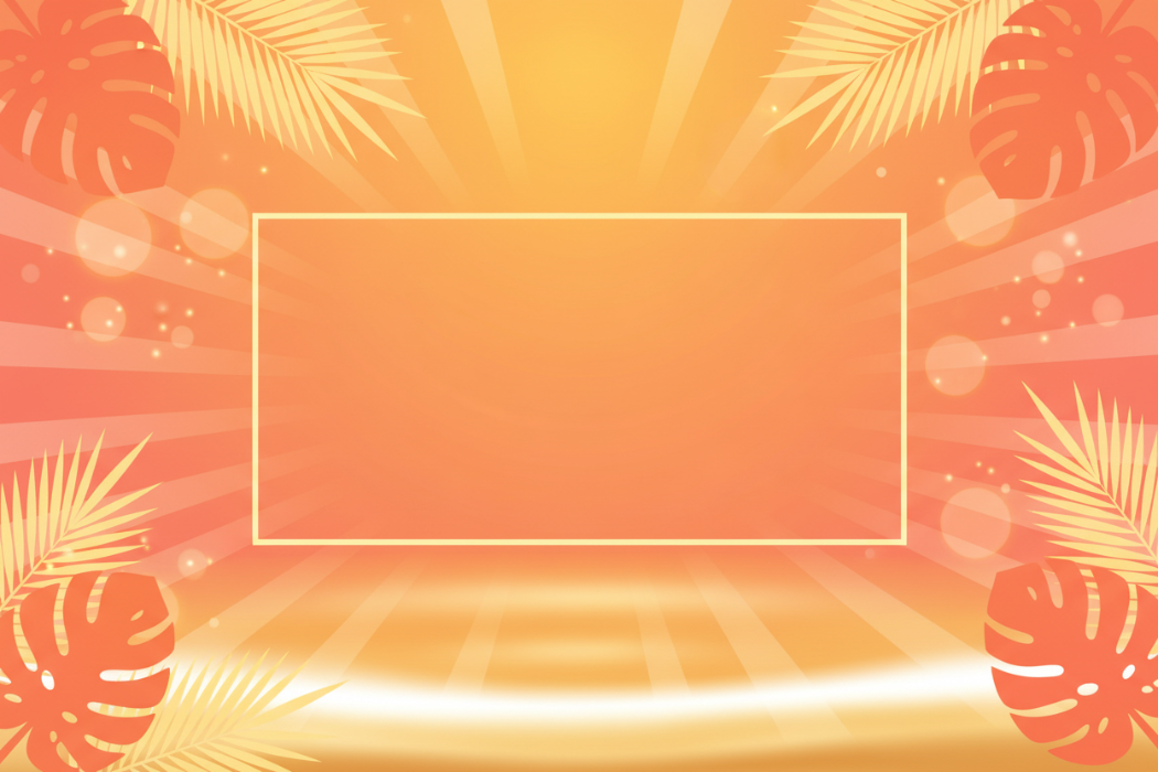 background for summer flash sale countdown 