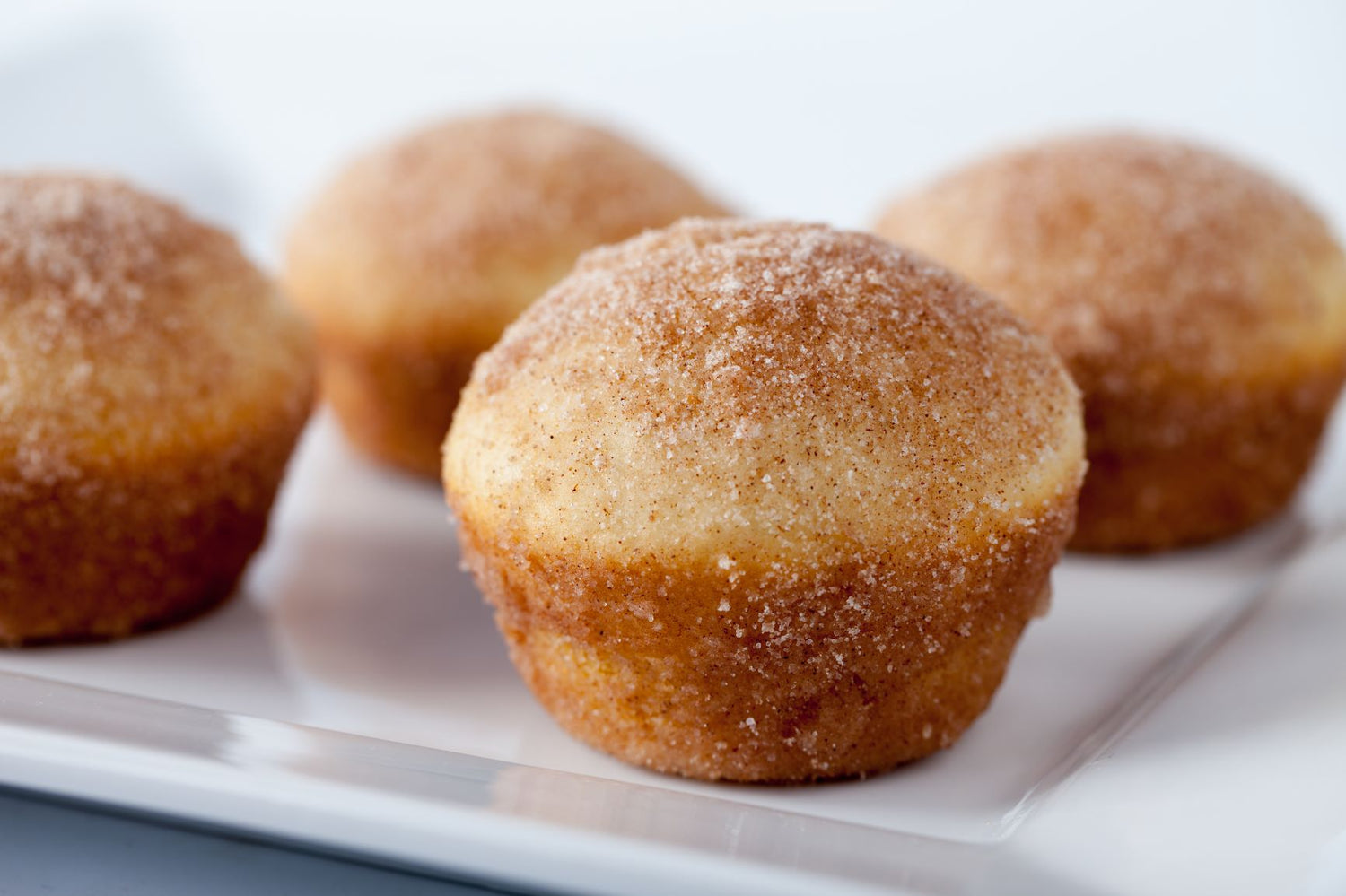 Light and Fluffy Cinnamon Sugar Muffins