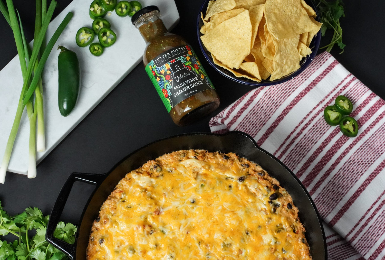 Chicken Enchilada Dip