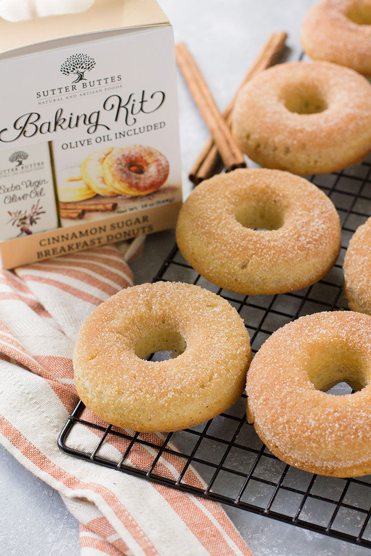 Cinnamon Sugar Breakfast Donuts