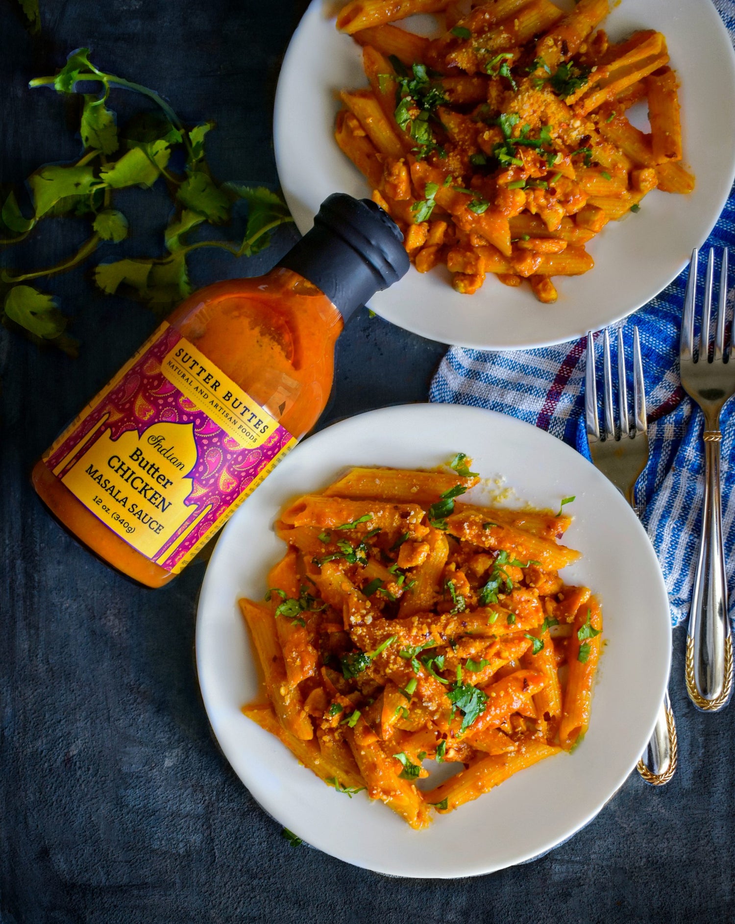 Indian Butter Chicken Penne