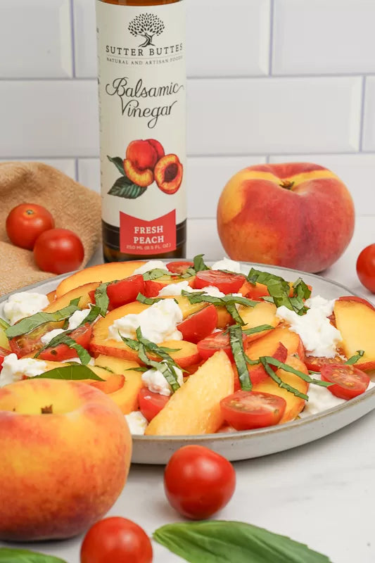 Peach Burrata Salad
