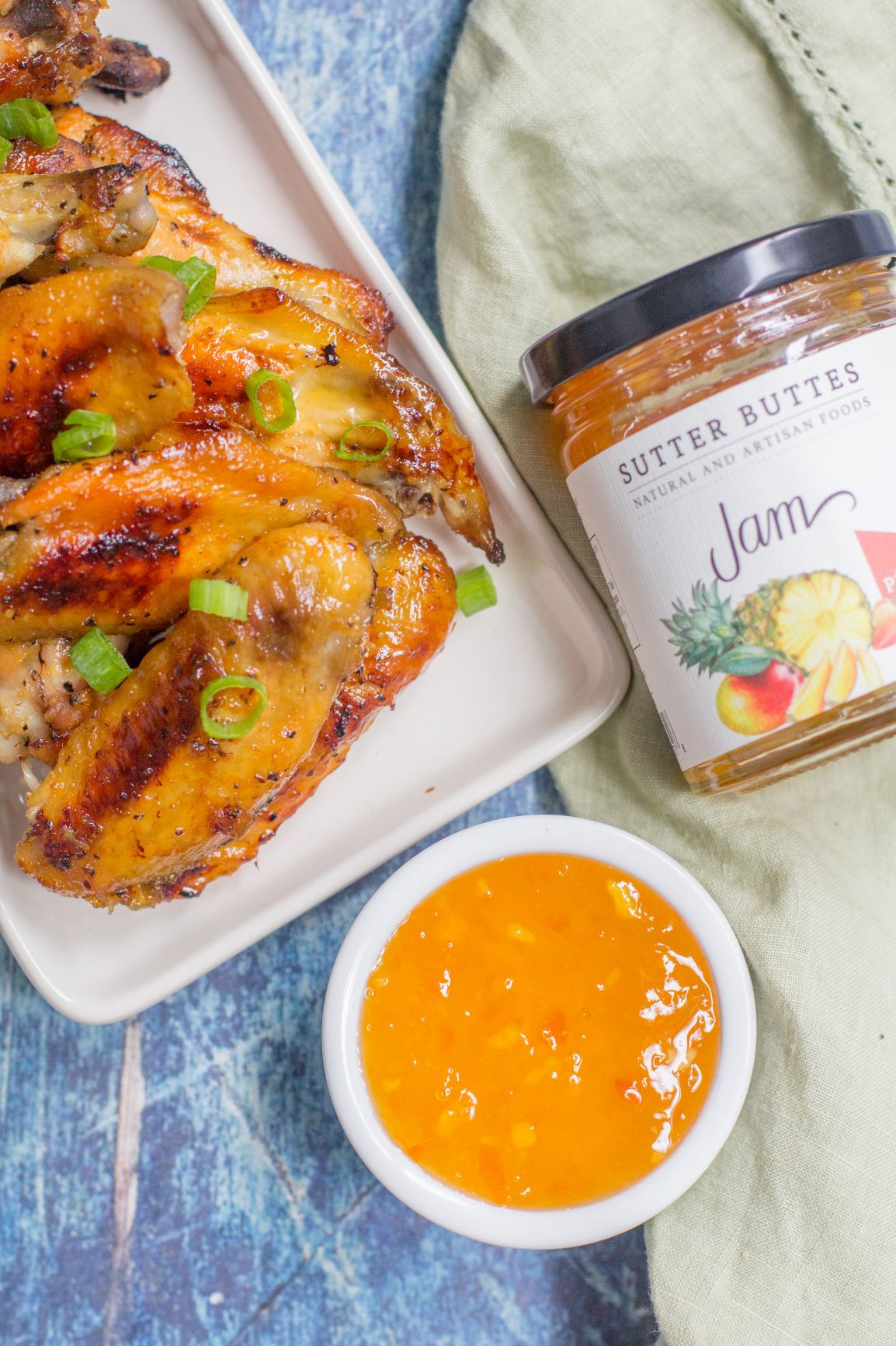 Pineapple Mango Habanero Chicken Wings