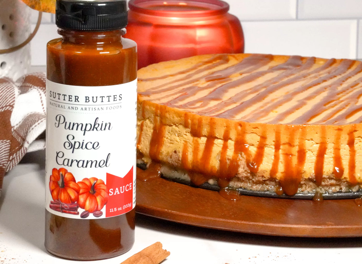 Pumpkin Caramel Cheesecake