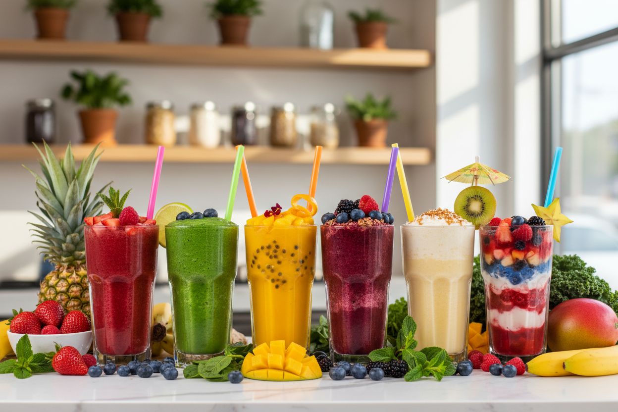 Sell fresh and delicious smoothies in your own store. dimentions 1248 × 832