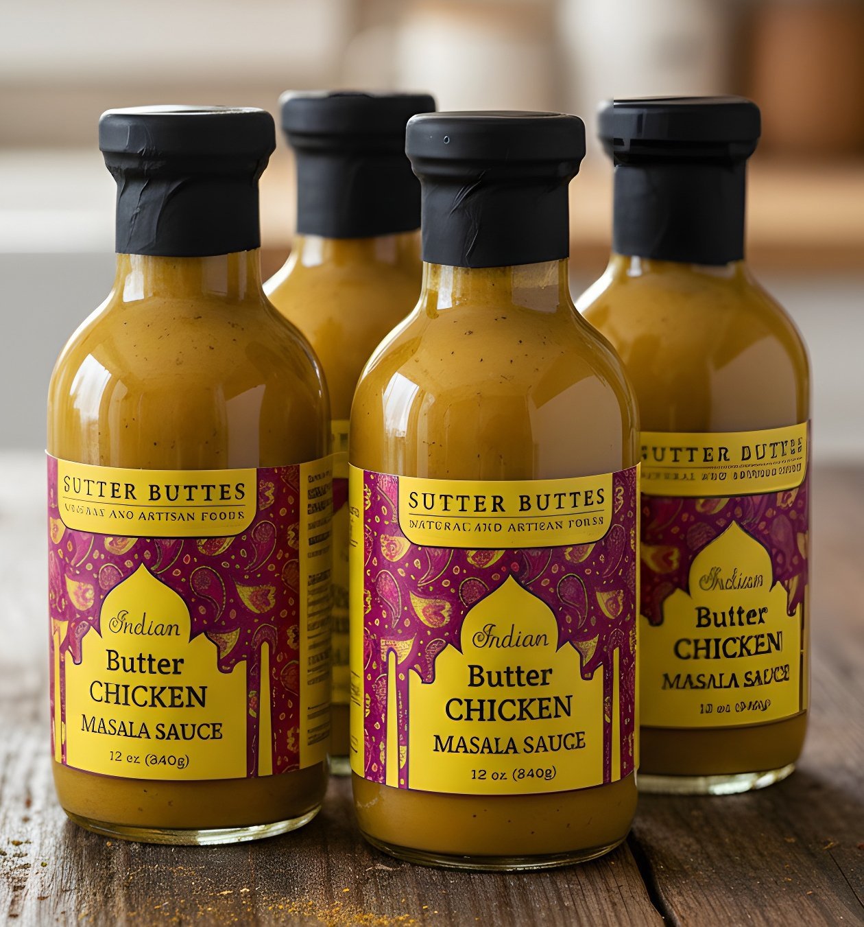 Bundle of 4 Butter Chicken Sauces