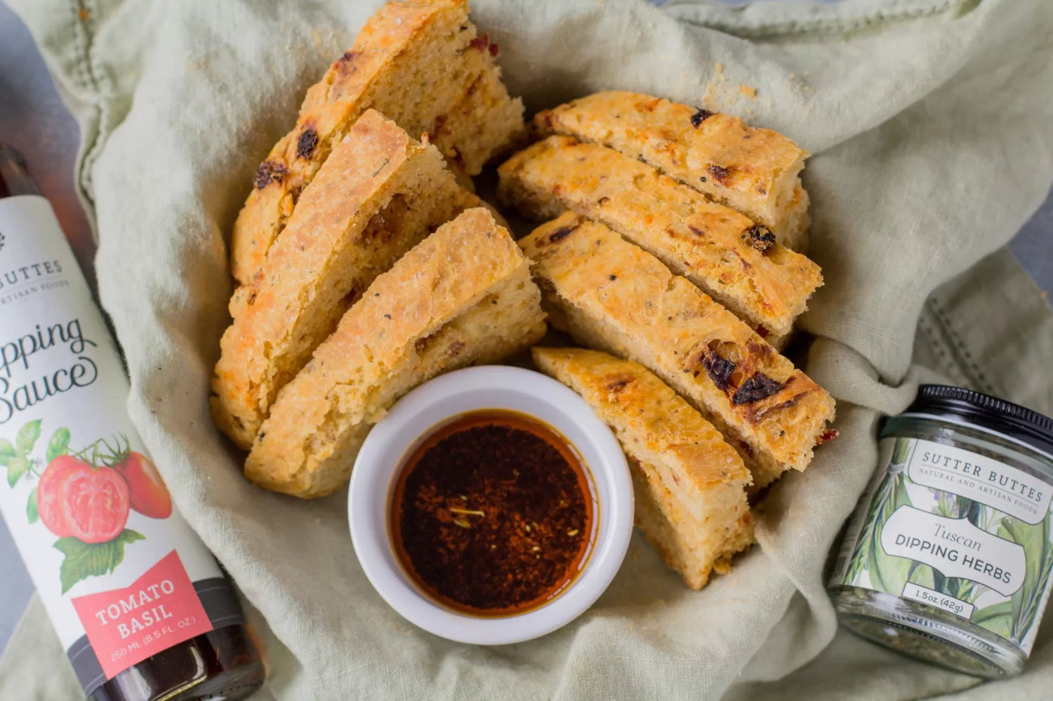 Sun-Dried Tomato No Knead Bread
